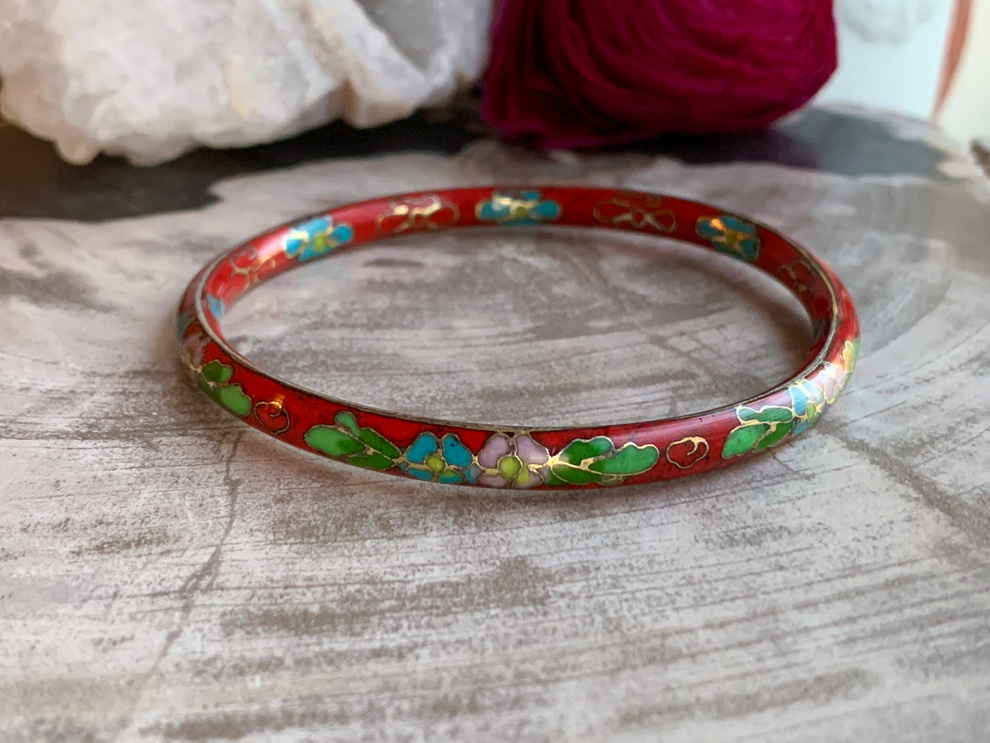Cloisonné:Red
